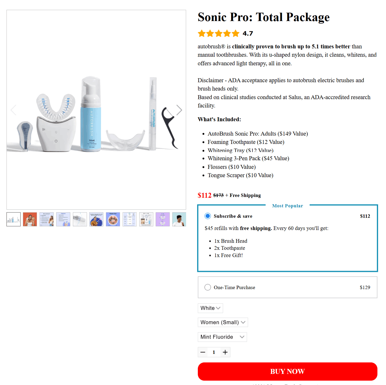  Dental Glow One Price